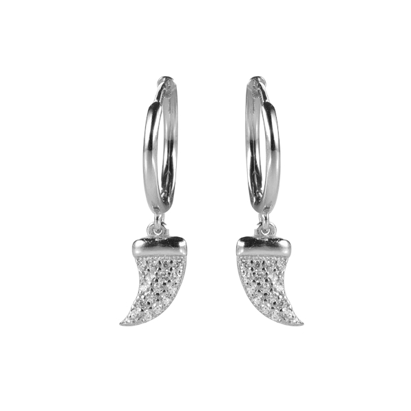 Claw Charm Hoops