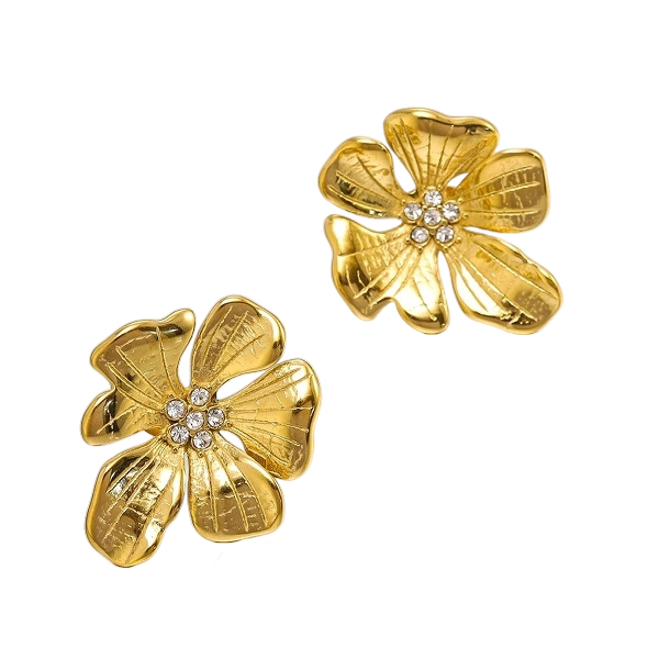 Golden Bloom Studs