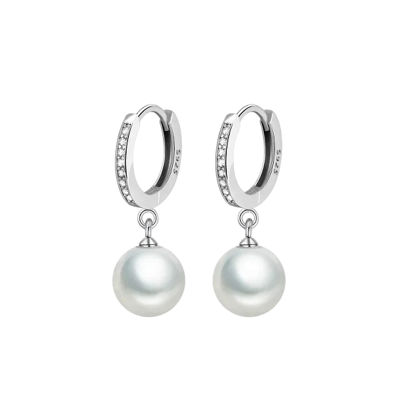 Pearlux Drop Hoops